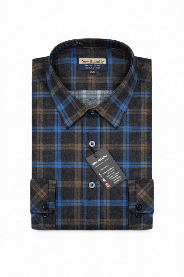 Meeste flanellsärk pikkade varrukatega