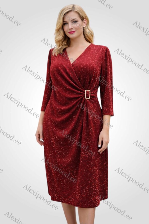 Kaunis pidulik ja sädelev kleit