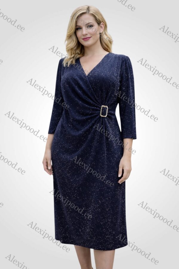 Kaunis pidulik ja sädelev kleit