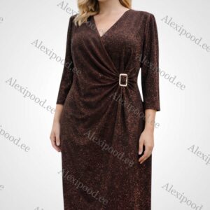 Kaunis pidulik ja sädelev kleit