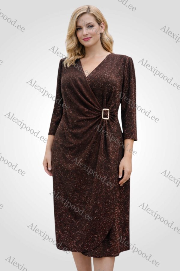 Kaunis pidulik ja sädelev kleit