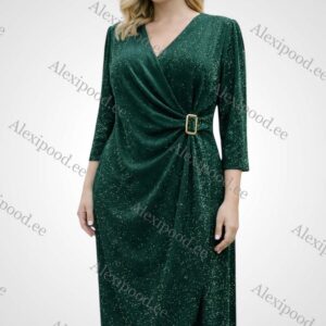 Kaunis pidulik ja sädelev kleit