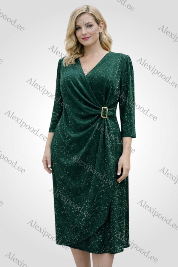 Kaunis pidulik ja sädelev kleit