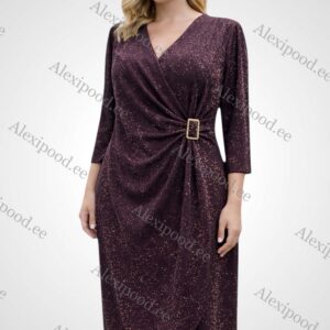 Kaunis pidulik ja sädelev kleit