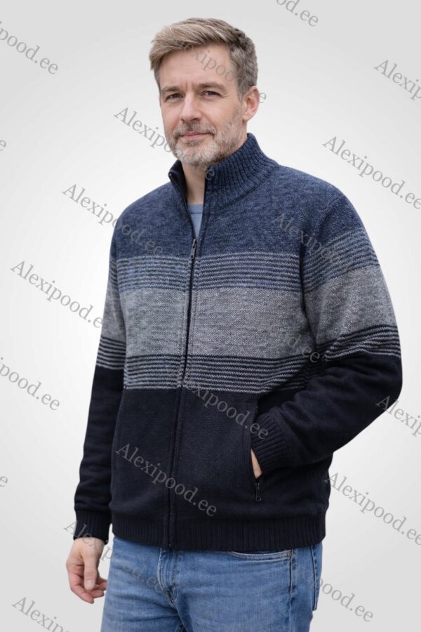 Meeste fliisvoodriga kampsun