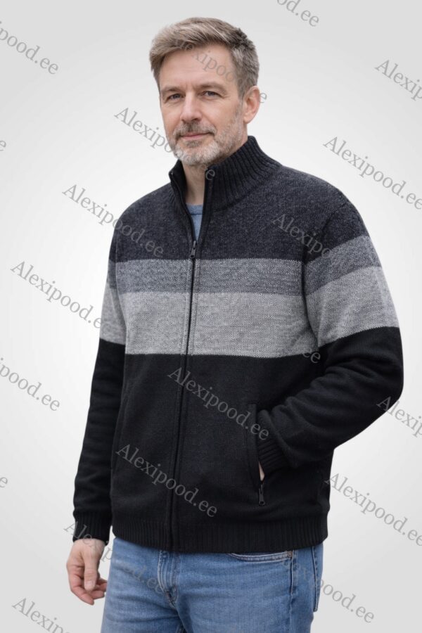 Meeste fliisvoodriga kampsun