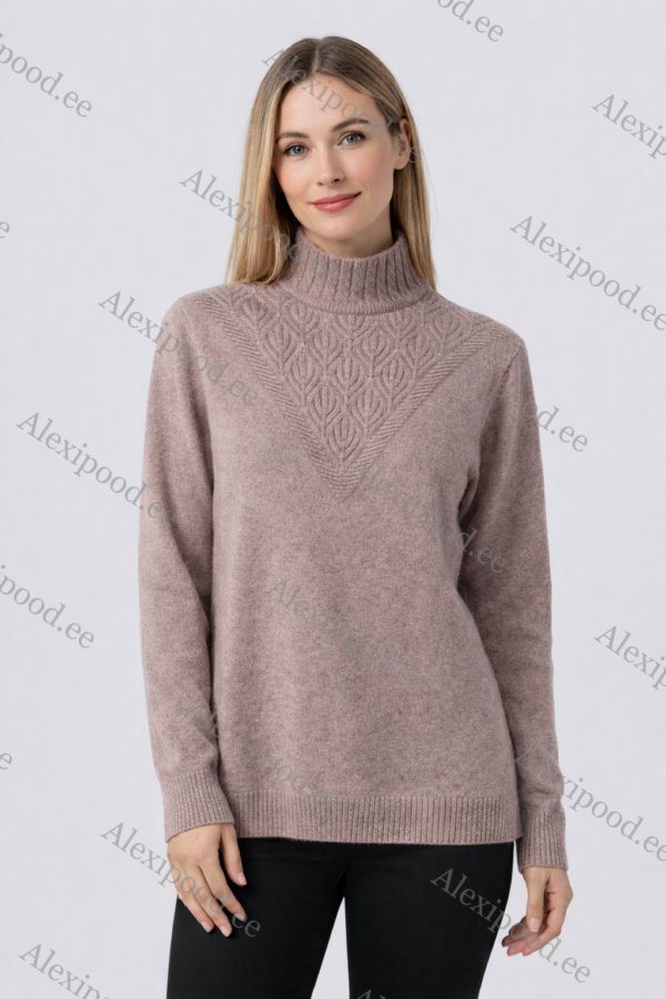 Kõrge kaelusega džemper