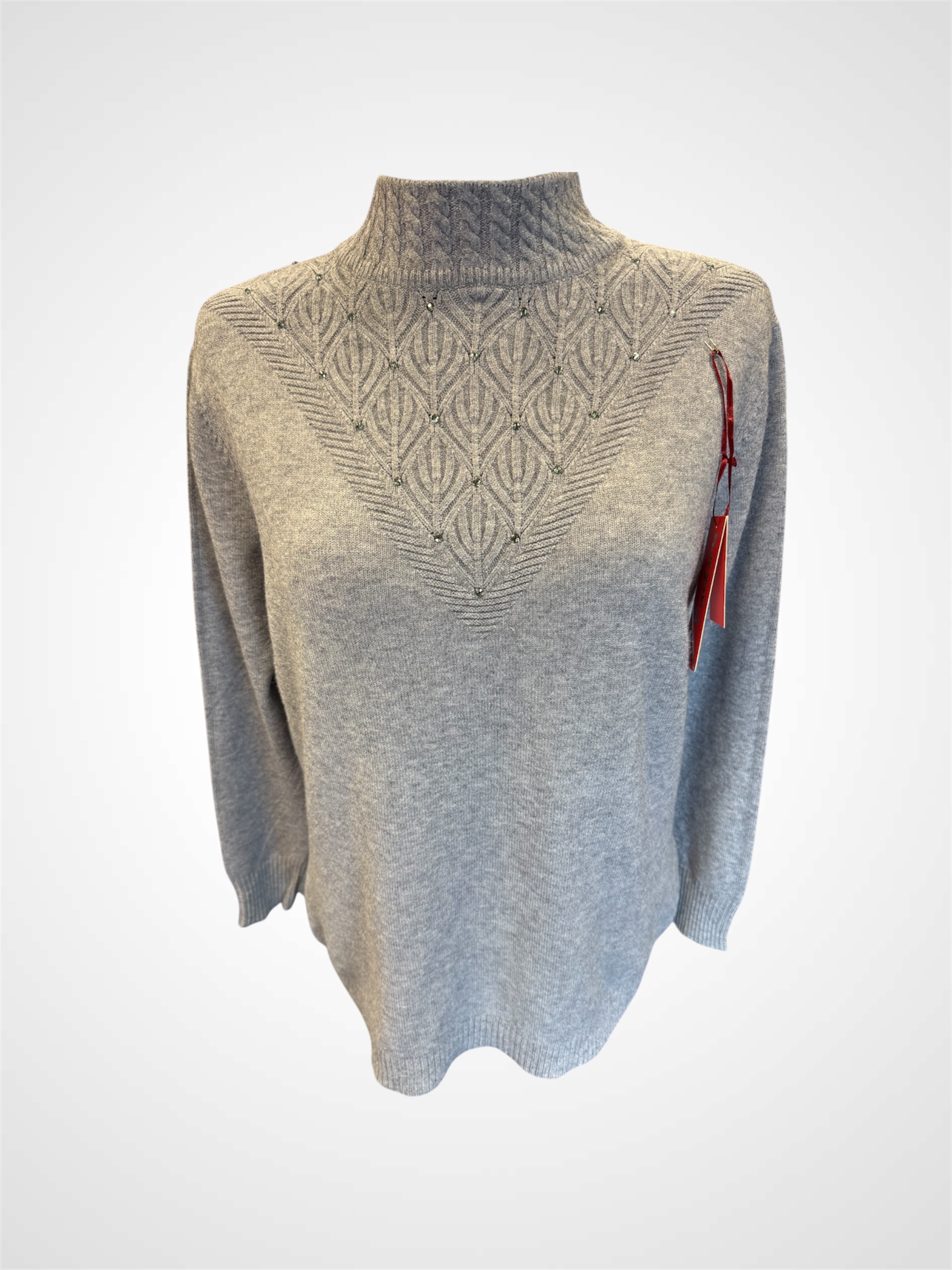 Kõrge kaelusega dzemper