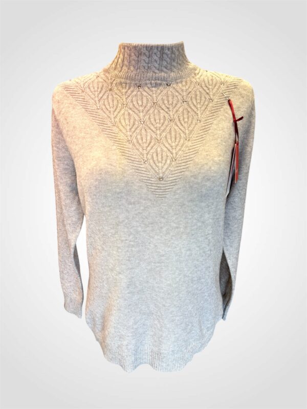 Kõrge kaelusega dzemper