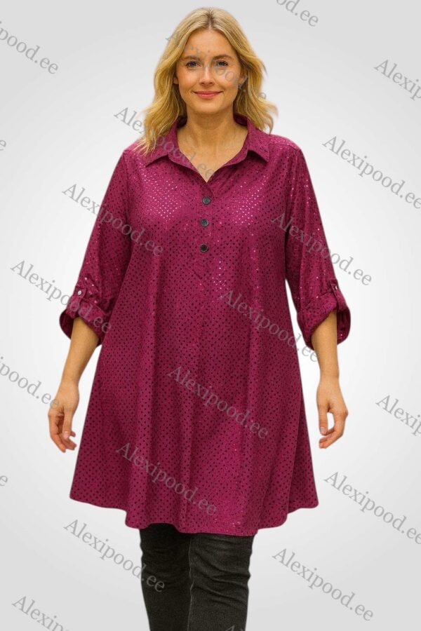 Sädelev pidulik naiste tuunika