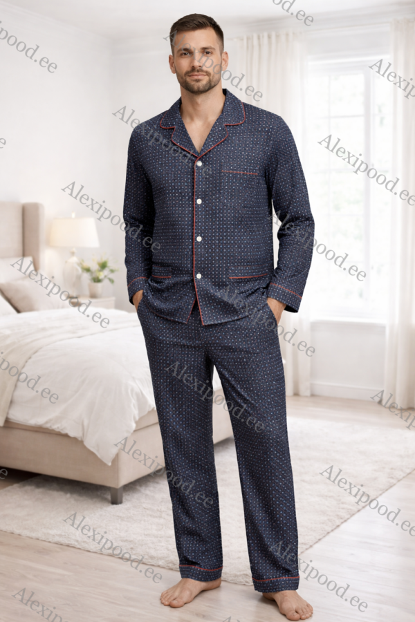Meeste flanellpidžaama