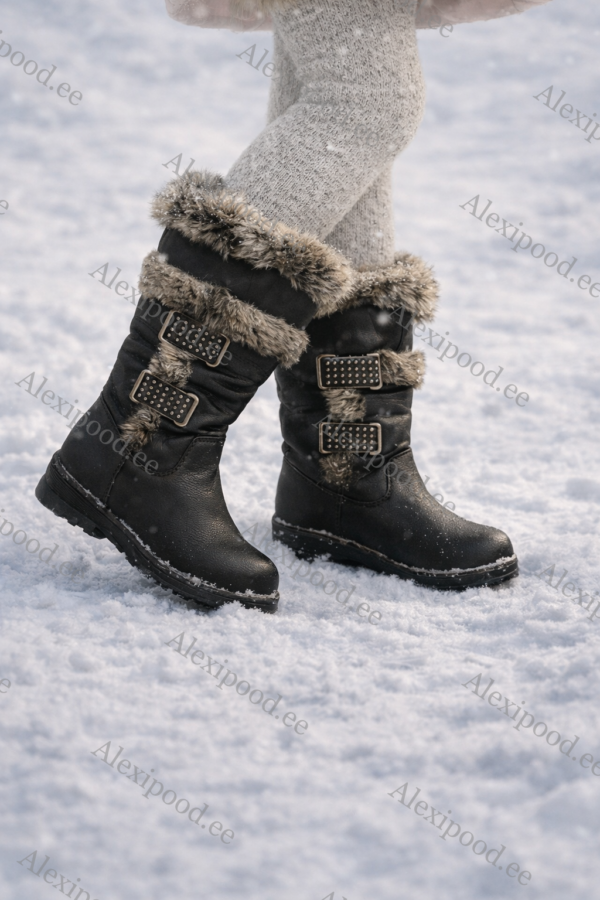 Tütarlapse talvesaapad