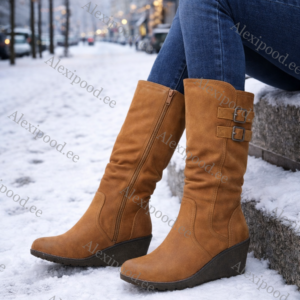 Kõrge säärega naistesaapad