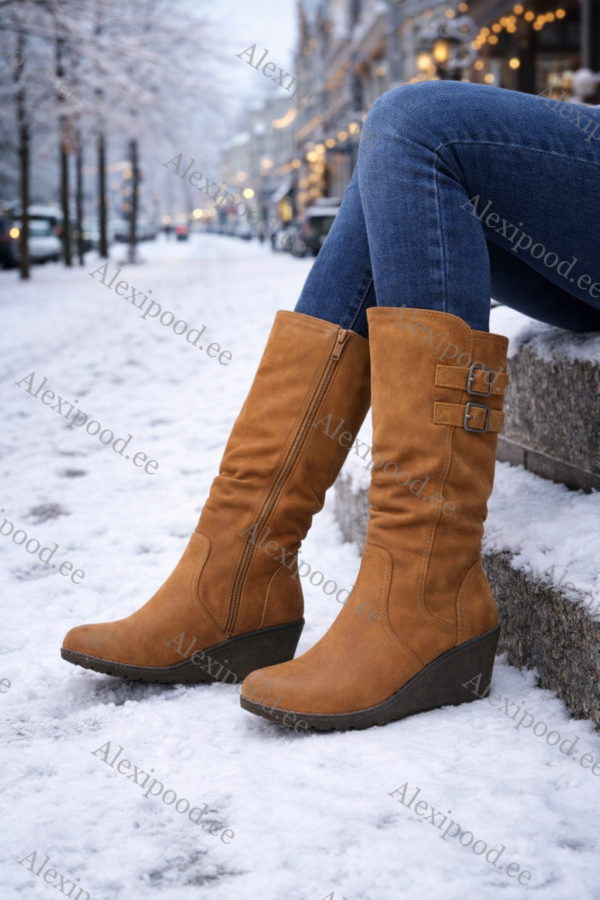 Kõrge säärega naistesaapad