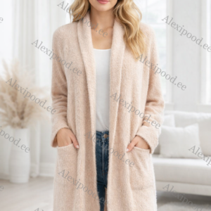 Naiste pehme kardigan