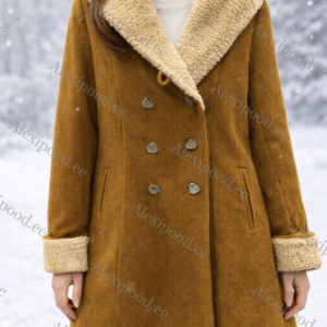 Soe ja elegantne talvemantel naistele