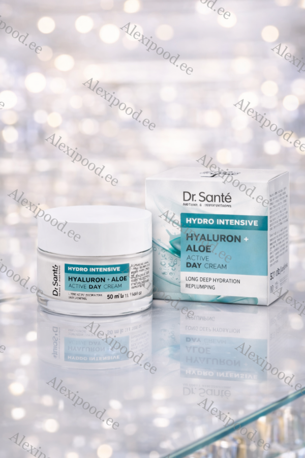 Aktiivne päevakreem Hüaluroon + Aaloe.