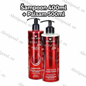 Belle Jardin Keratin SPA Magic Roots šampoon (400ml)+palsam (400ml) värvitud juustele