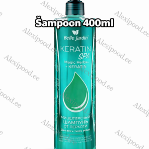 Belle Jardin šampoon Keratin Spa Magic Herbs kõõmavastane