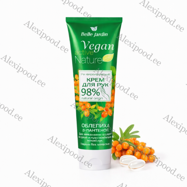Kätekreem Vegan “Active Nature” 98%, astelpajuga 85 ml