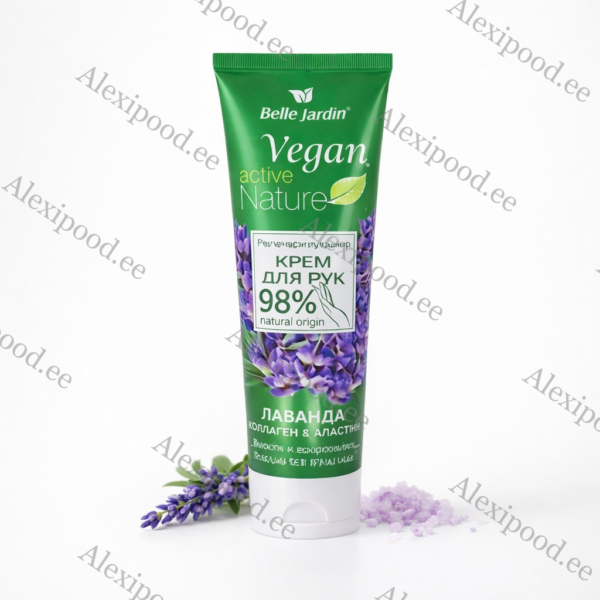 Kätekreem Vegan “Active Nature”, 98% lavendli õliga