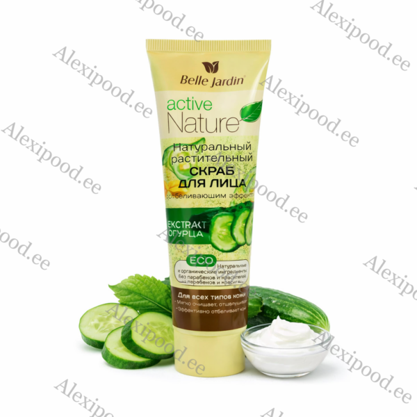 IMG_9666 Näo koorija “Vegan Active Nature”, kurgi ekstraktiga