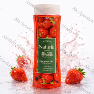 Dušigeel “JOANNA” NATURIA BODY maasika ekstraktiga