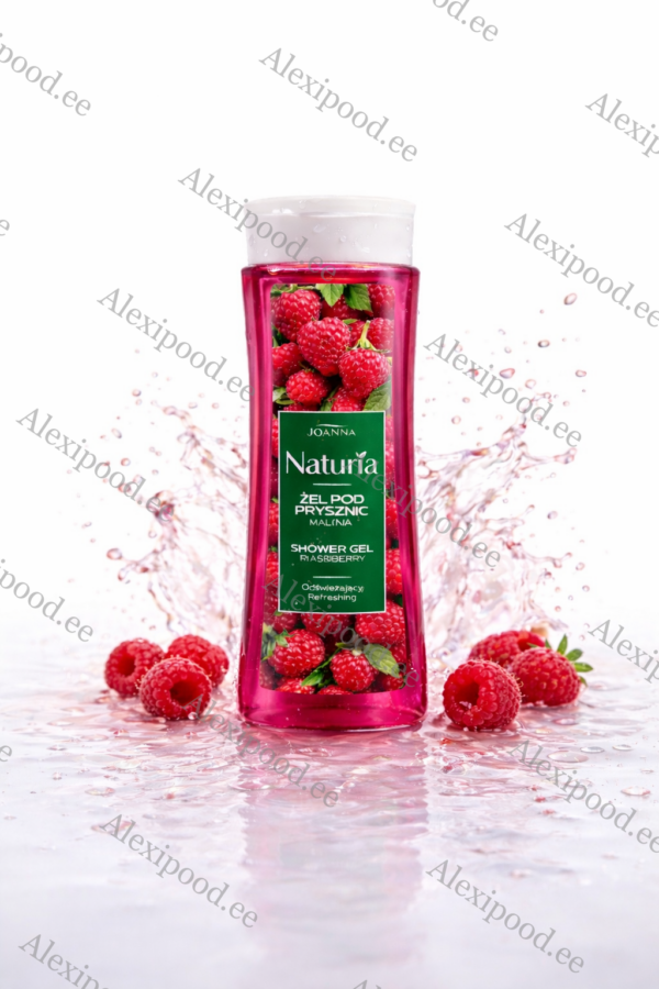 Dušigeel “Joanna Naturia”  vaarika ekstraktiga