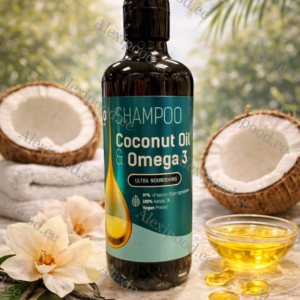 Šampoon Juustele Coconut Oil & Omega 3  355ml.