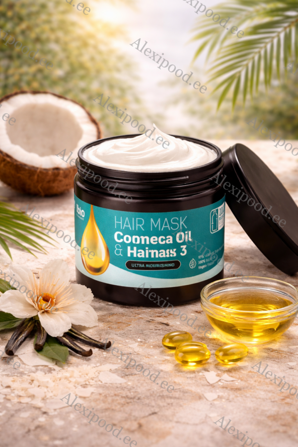 BioNaturell juuksemask kookosõli ja omega-3 ultra toitev 295 ml