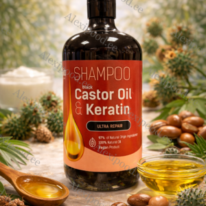 Šampoon juustele “Bio Naturell” “Black Castor Oil, Ceratin” 946ml