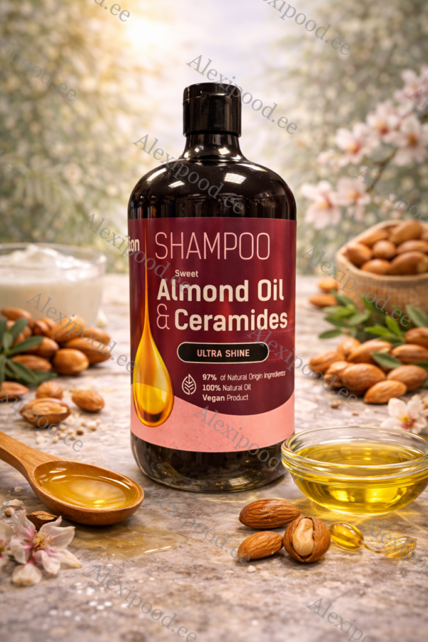 Šampoon juustele “BIO NATURELL”  Almond Oil&Ceramides 946 ml