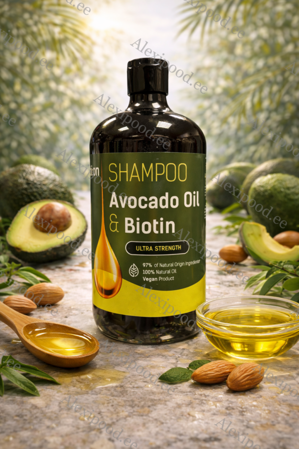 Šampoon juustele “BIO NATURELL”  Avocaado Oil&Biotin  946 ml