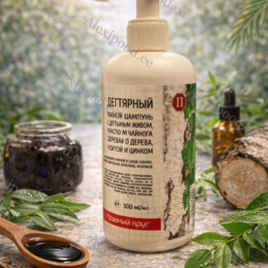 Kreemjas shampoon “Päästerõngas” “Tõrva” kala rasvaga 300ml