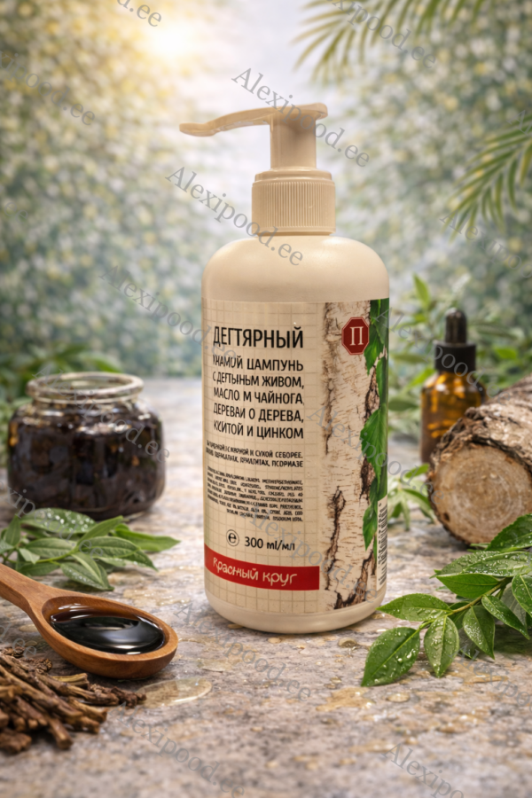 Kreemjas shampoon “Päästerõngas” “Tõrva” kala rasvaga 300ml