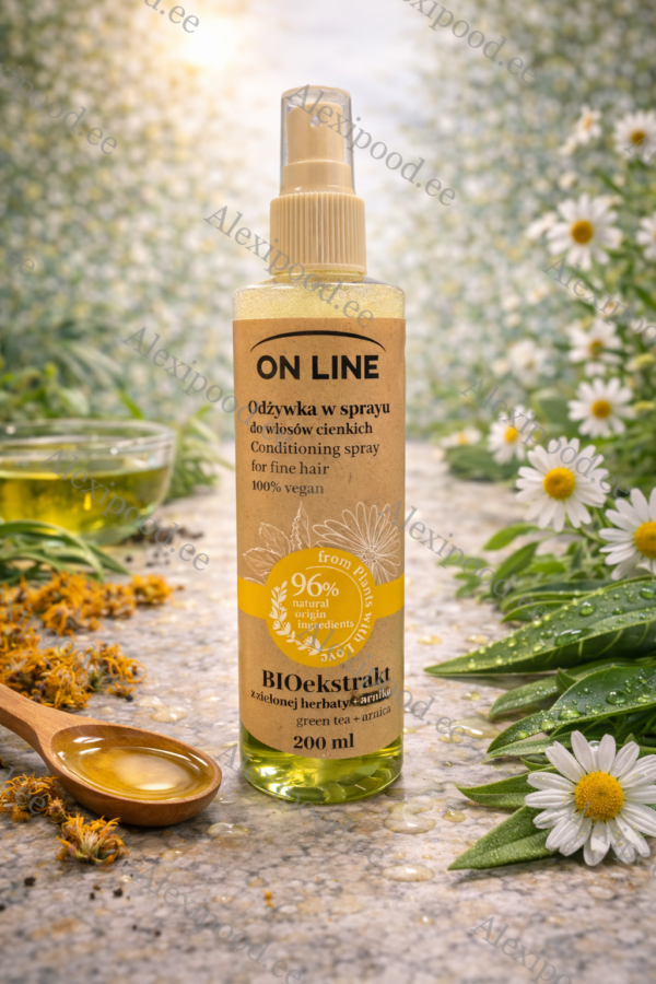 Sprei juustele «On Line 100% Vegan», kuivadele juustele arnika ektraktiga 200ml